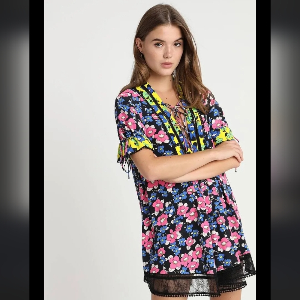 TopShop Floral Lace Dress